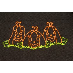 Trio Jack o Lantern (Vintage)