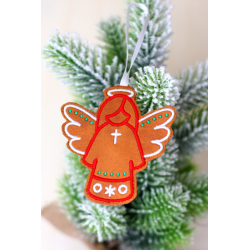 Gingerbread Angel  Ornament-Christmas