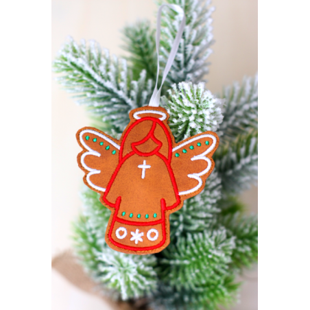 Gingerbread Angel  Ornament-Christmas