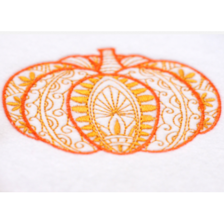 Mendhi Floral Pumpkin