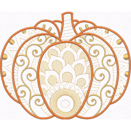 Mendhi Pumpkin