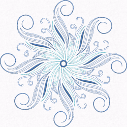 Curly Snowflake (Doublerunnig)