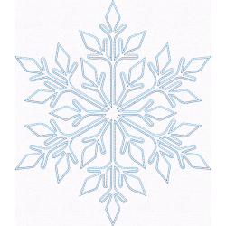 Blu Snowflake