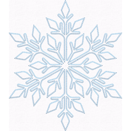 Blu Snowflake