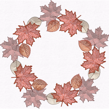 Autumn Leaves Wreath