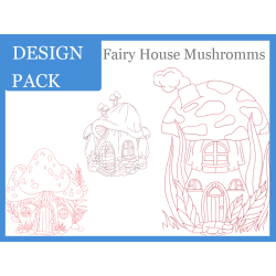 Fairy Home Mushrooms Pack