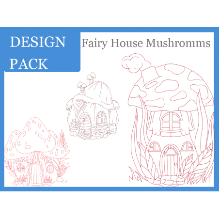 Fairy Home Mushrooms Pack