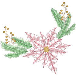 Poinsettia Accent